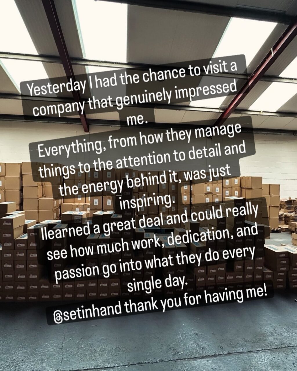 Instagram post from setinhand. This post is in position 8.